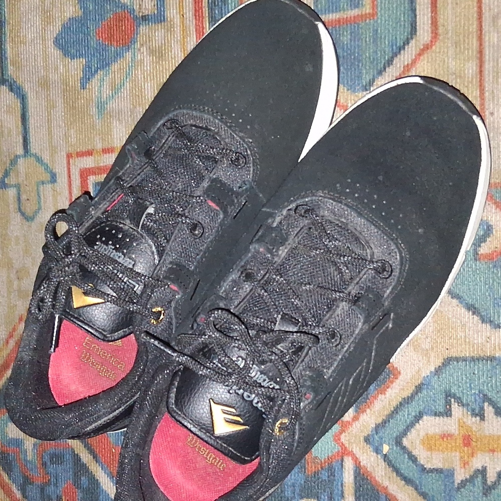 Emerica Black Brandon Westgate Pro Skate Shoes